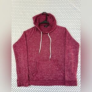 Ambiance Burgundy Hoodie Sweater
